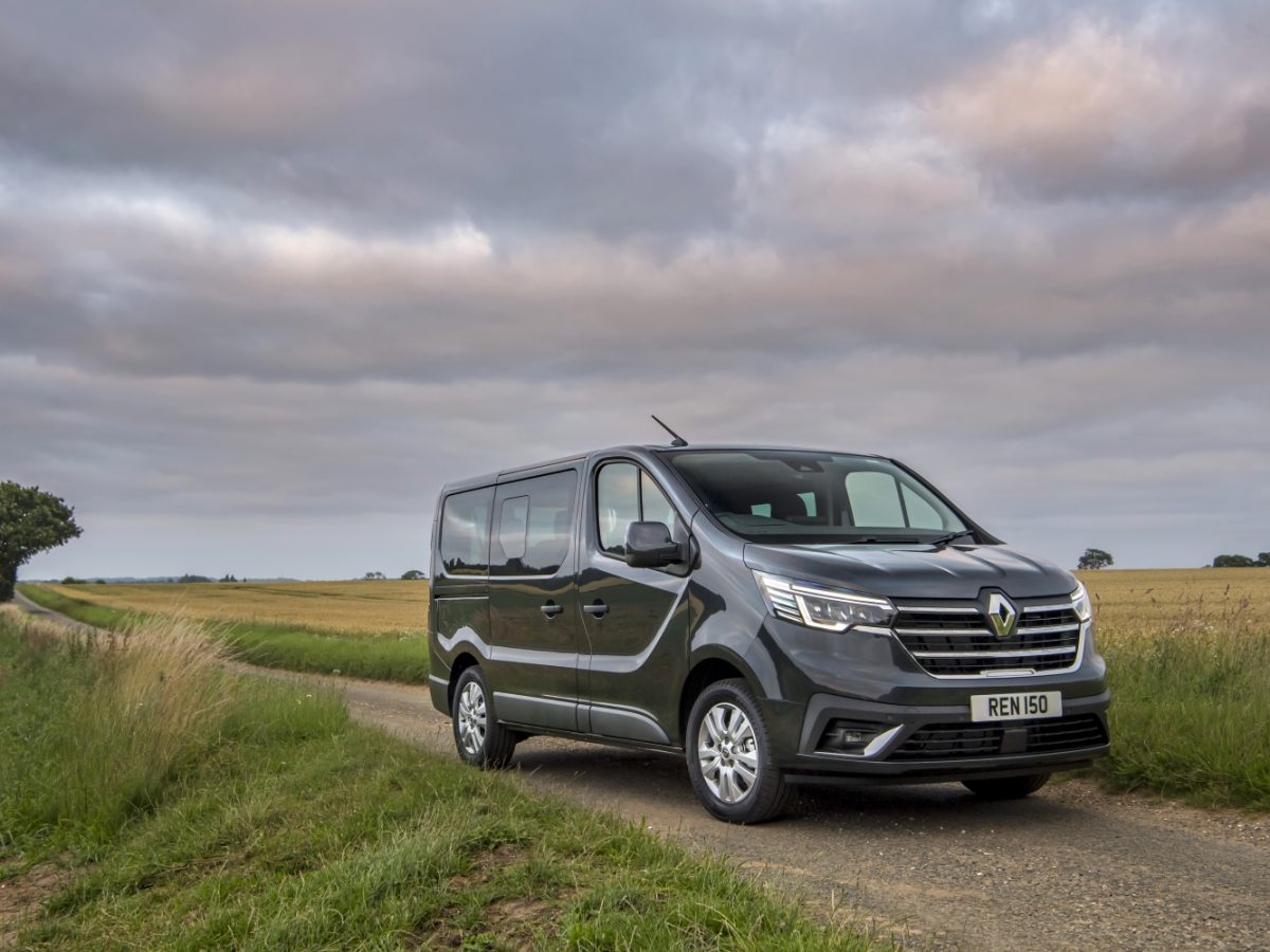 Renault Trafic elettrico design