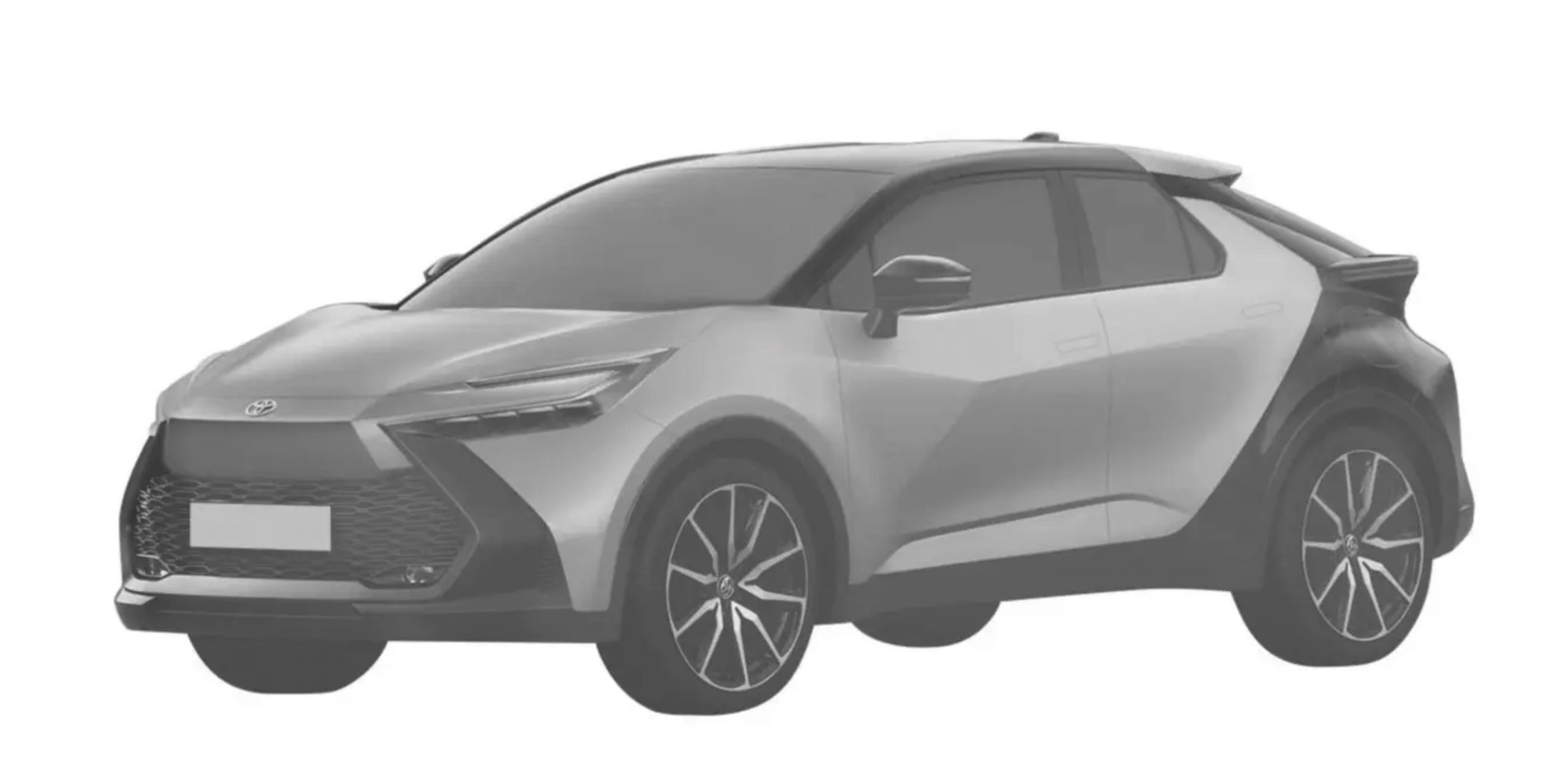 Toyota C-HR crossover elettrico