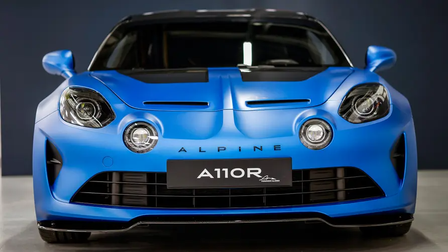 Alpine A110 fernando alonso