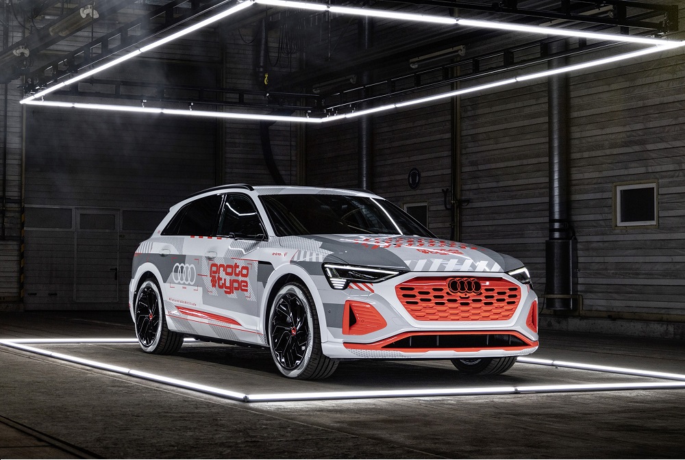 Audi e-tron aggiornata