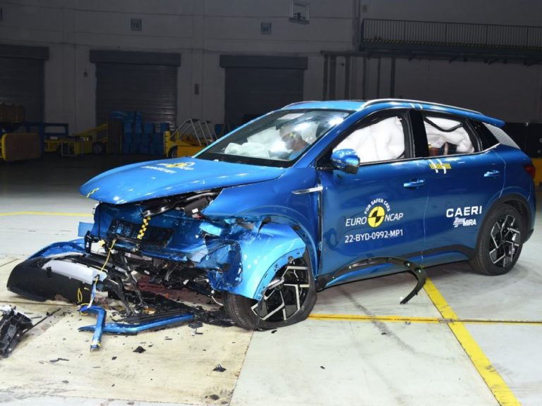 BYD Atto 3 crash test