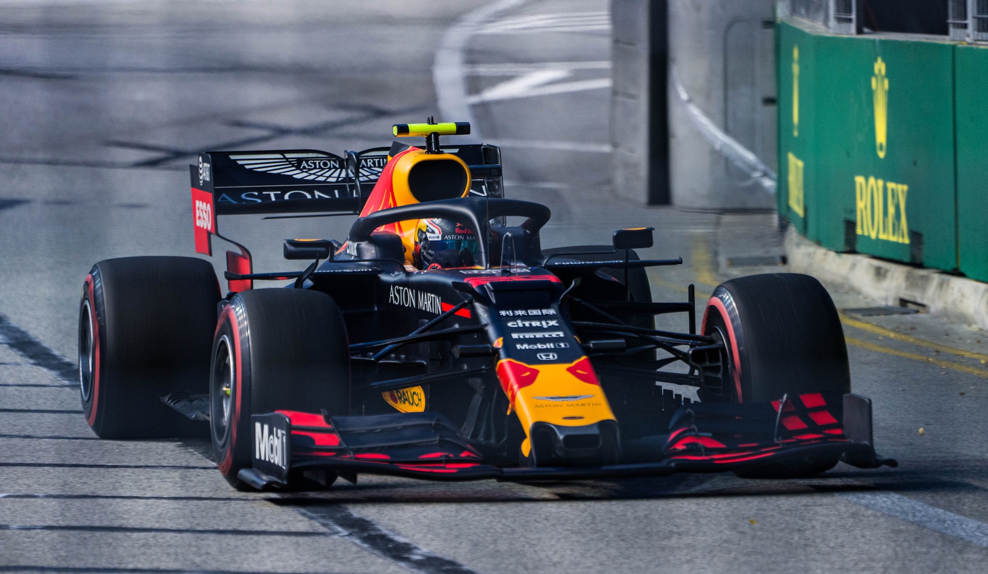 auto F1 hanno controllo trazione