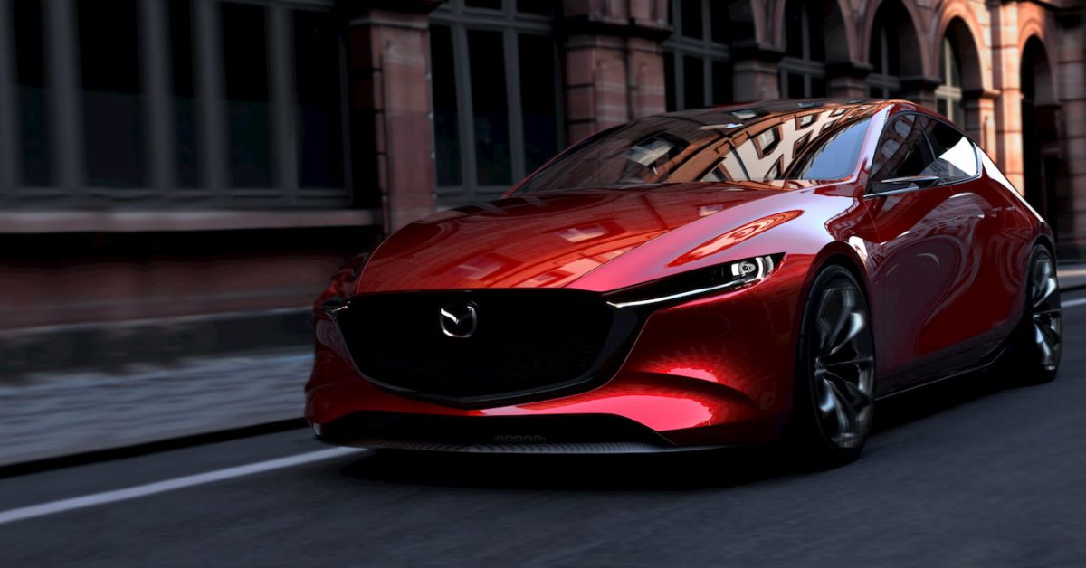 Mazda 3 elettrica design