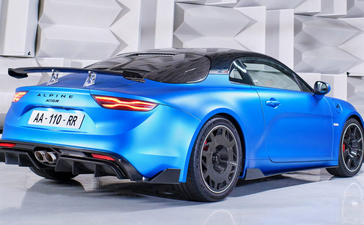 Alpine A110 R design