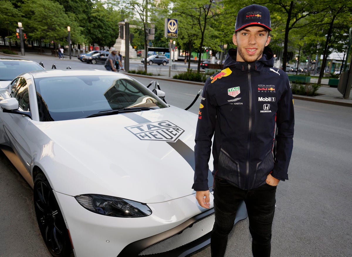 le auto di pierre gasly modelli