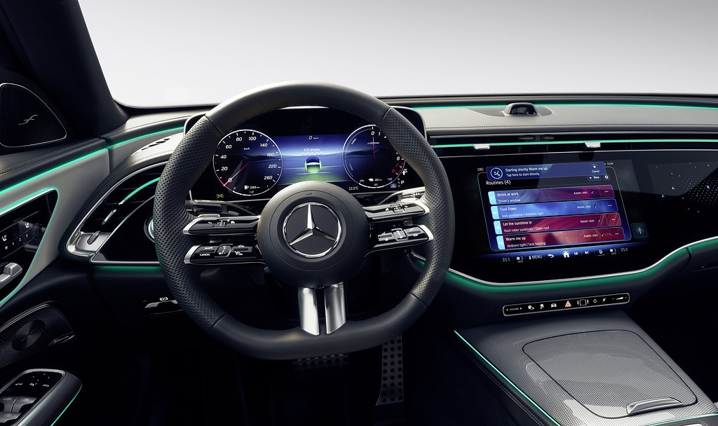 Nuova Mercedes Classe E interni