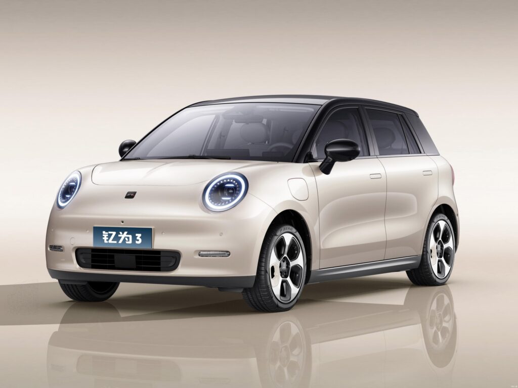 JAC EV3 design