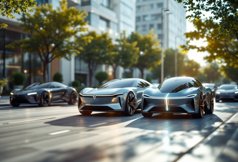 Immagine delle auto più attese nel 2025 con novità del settore