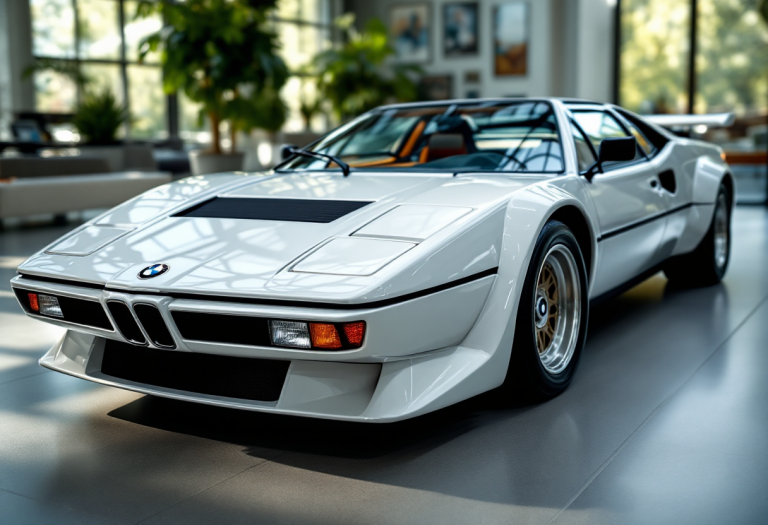 BMW M1 di Ronnie Fieg in un contesto urbano