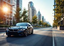 BMW M340i 2025 in movimento su strada