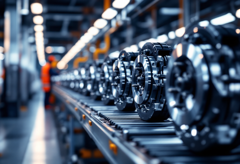 Logo di Brembo e Michelin in collaborazione nel settore automotive