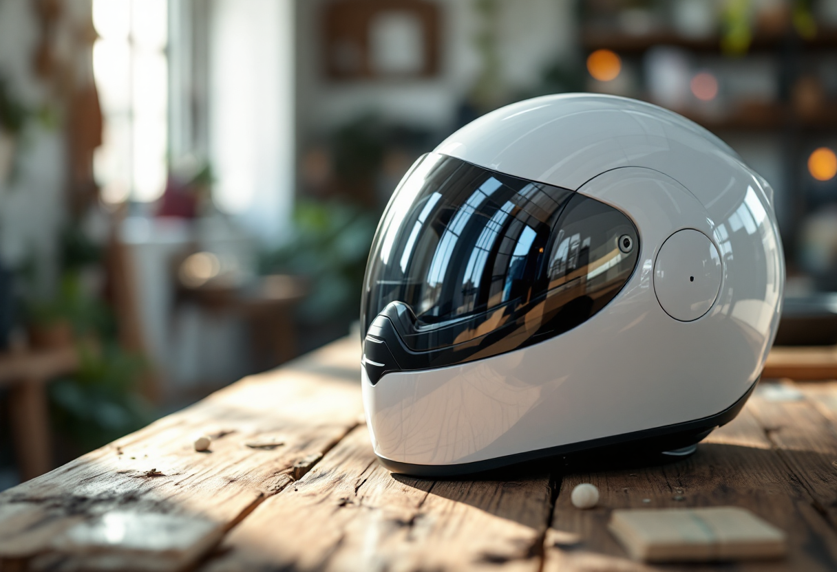 Casco pneumatico da bici per sicurezza e comfort