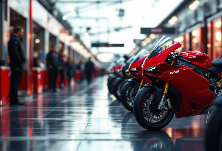 Ducati 2024, moto sportive, innovazione tecnologica