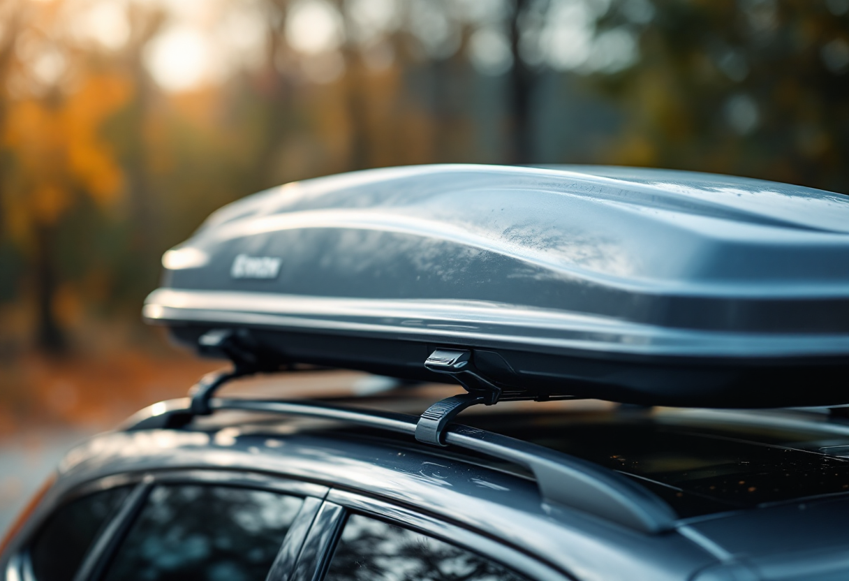 Box da tetto auto per viaggi sicuri e pratici