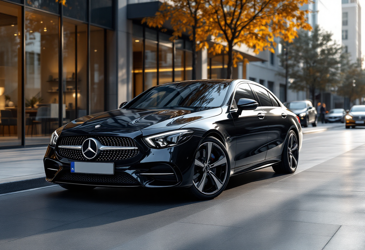 Mercedes Classe C 2025 con nuovo design e aggiornamenti