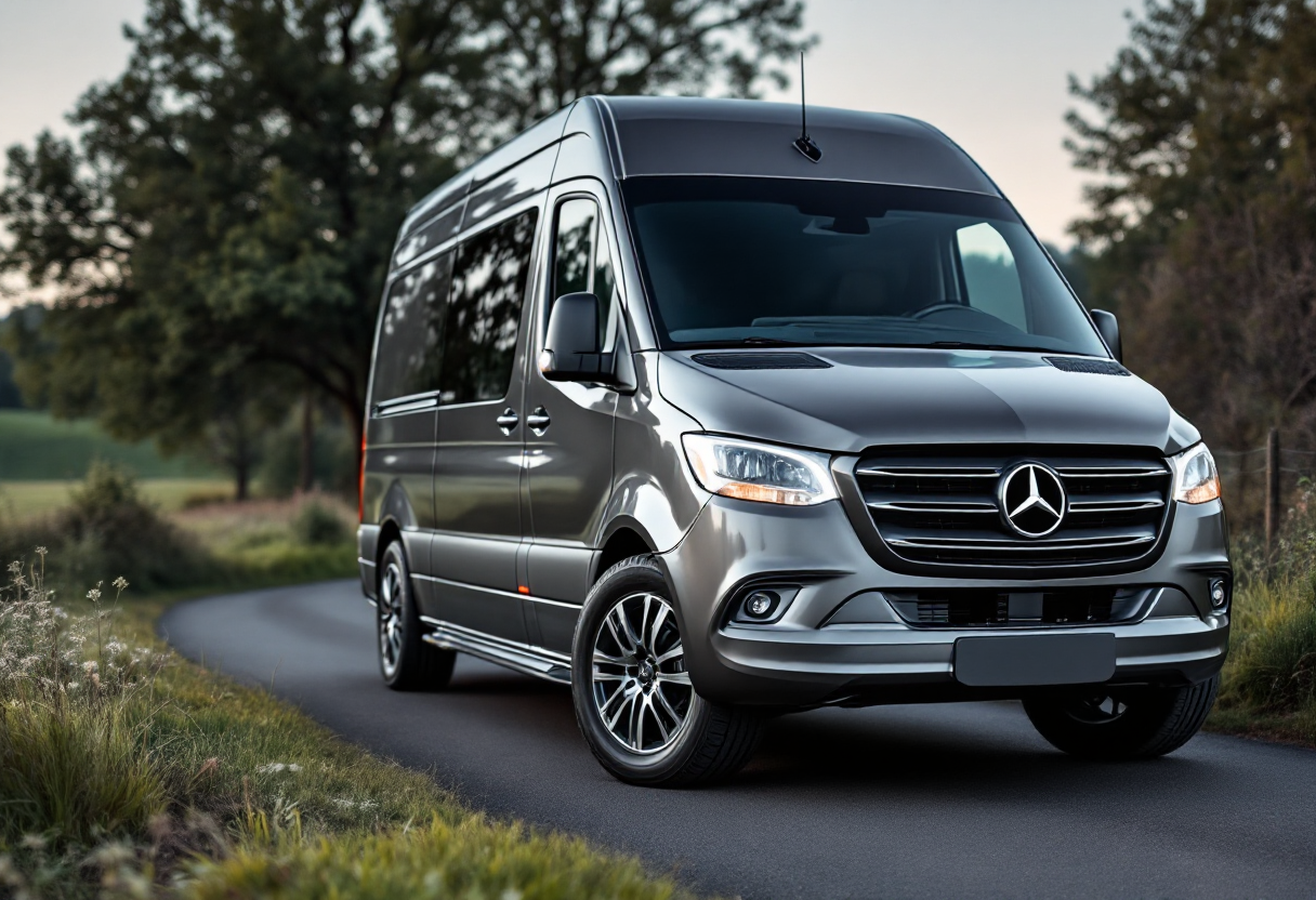 Mercedes-Benz presenta nuovi van 4x4 versatili e robusti