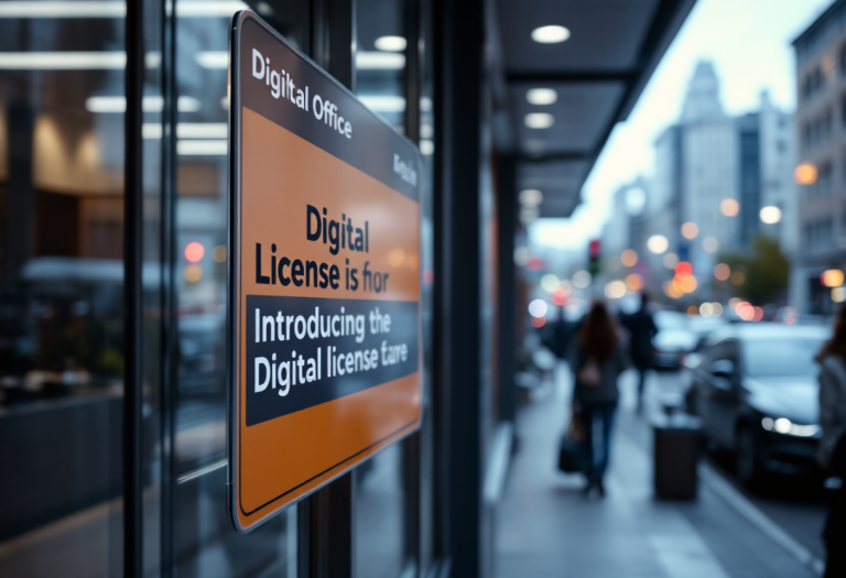 Immagine che rappresenta la patente digitale per automobilisti italiani