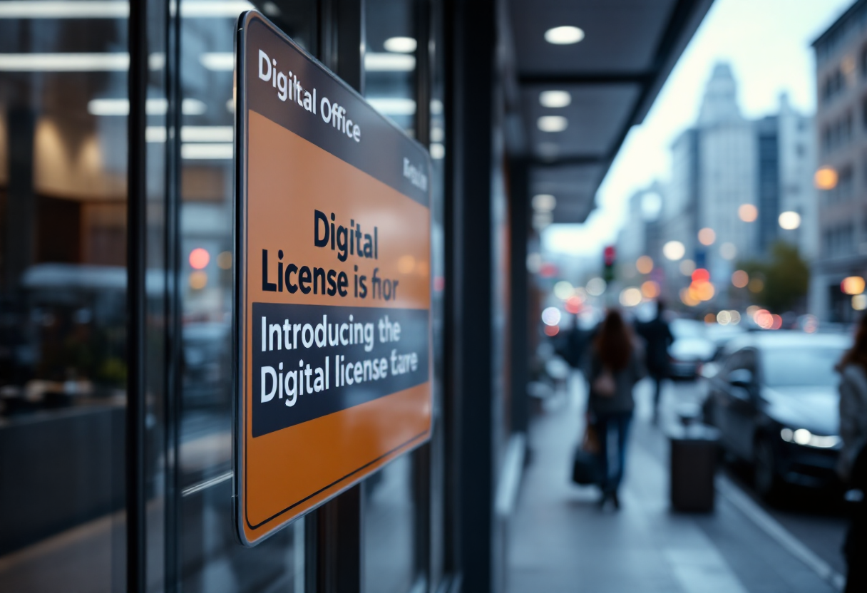 Immagine che rappresenta la patente digitale per automobilisti italiani