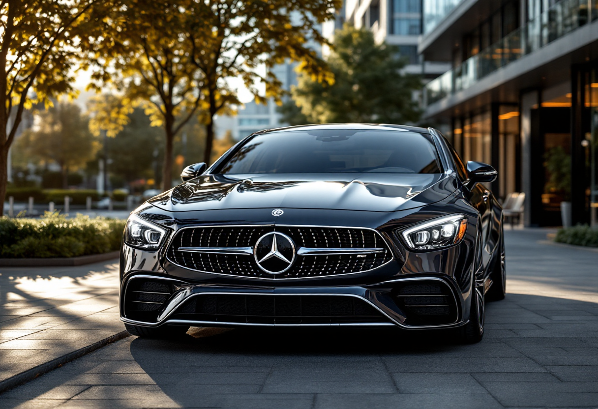 Tecnologia antifurto avanzata per auto Mercedes-Benz