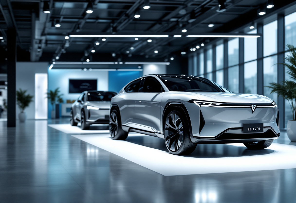 Immagine di un'auto Volvo elettrica e ibrida del 2025