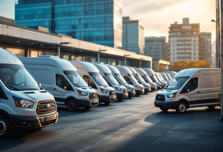 Ford Pro celebra un decennio di veicoli commerciali in Europa