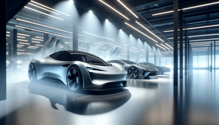 Hyundai Ioniq 5 N in un contesto futuristico