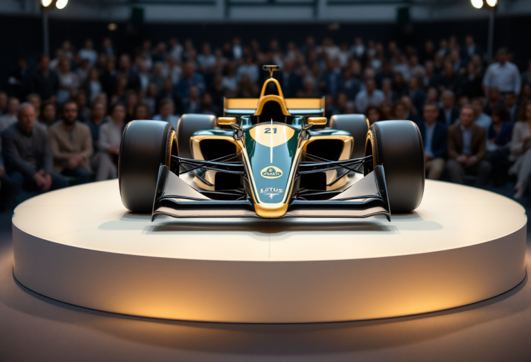 Lotus E21 F, auto storica di Formula Uno in vendita