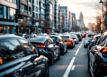 Grafico che mostra i trend del mercato auto europeo nel 2024