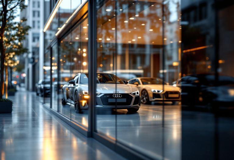 Audi annuncia aumento prezzi per modelli di lusso 2024