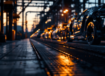 Grafico che mostra il calo delle immatricolazioni di veicoli industriali nel 2025