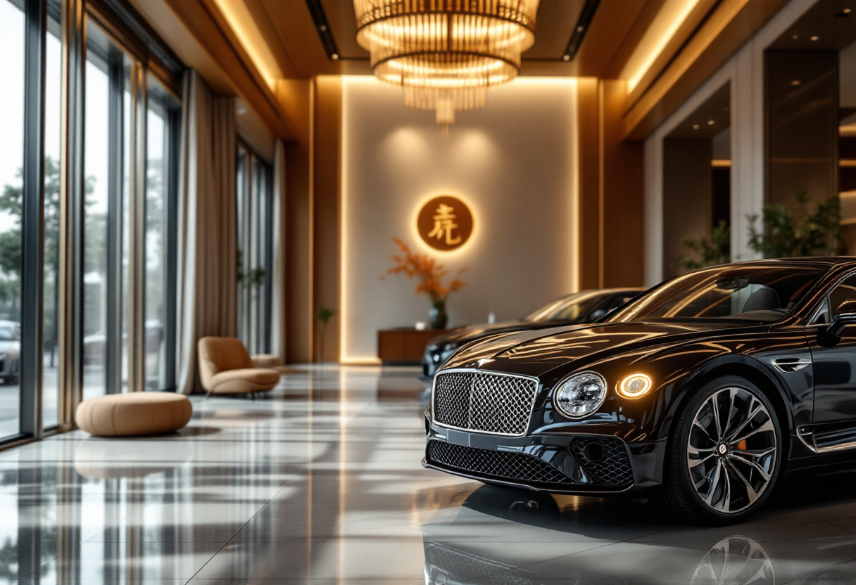 Collezioni esclusive Bentley con elementi cinesi