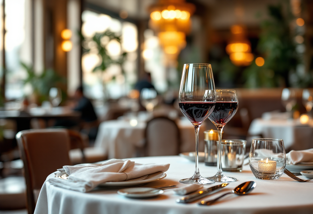 Felipe Massa in un ristorante di successo dopo la F1
