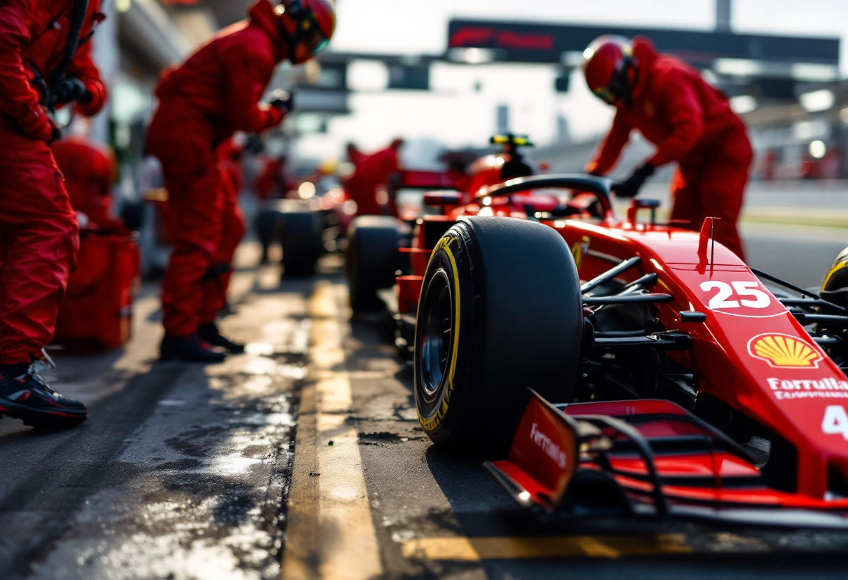 Ferrari si prepara per la stagione 2025 con nuove innovazioni