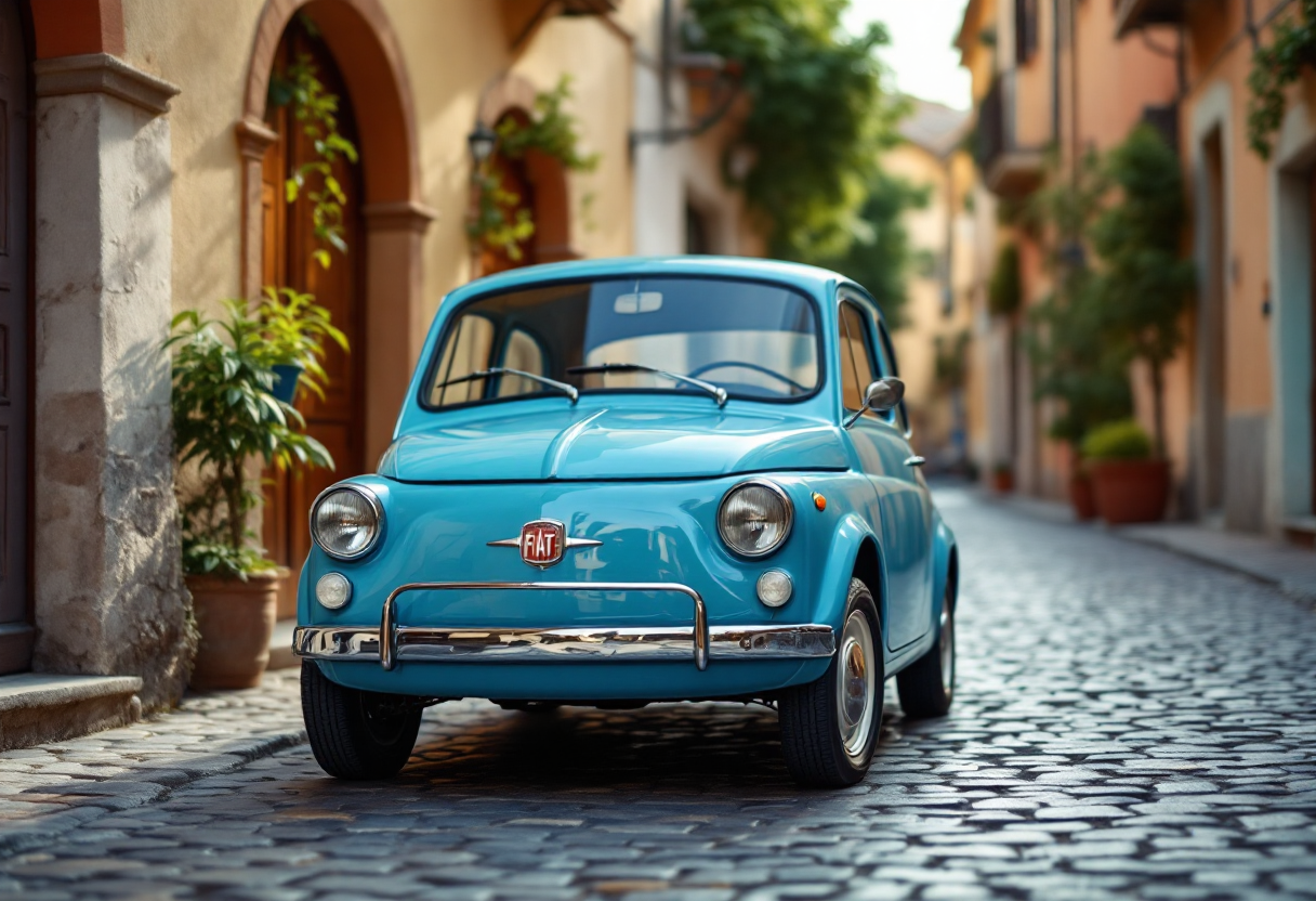 Fiat 600, simbolo della mobilità italiana nel '900