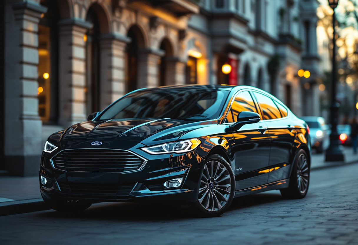 Ford Mondeo in un contesto elettorale