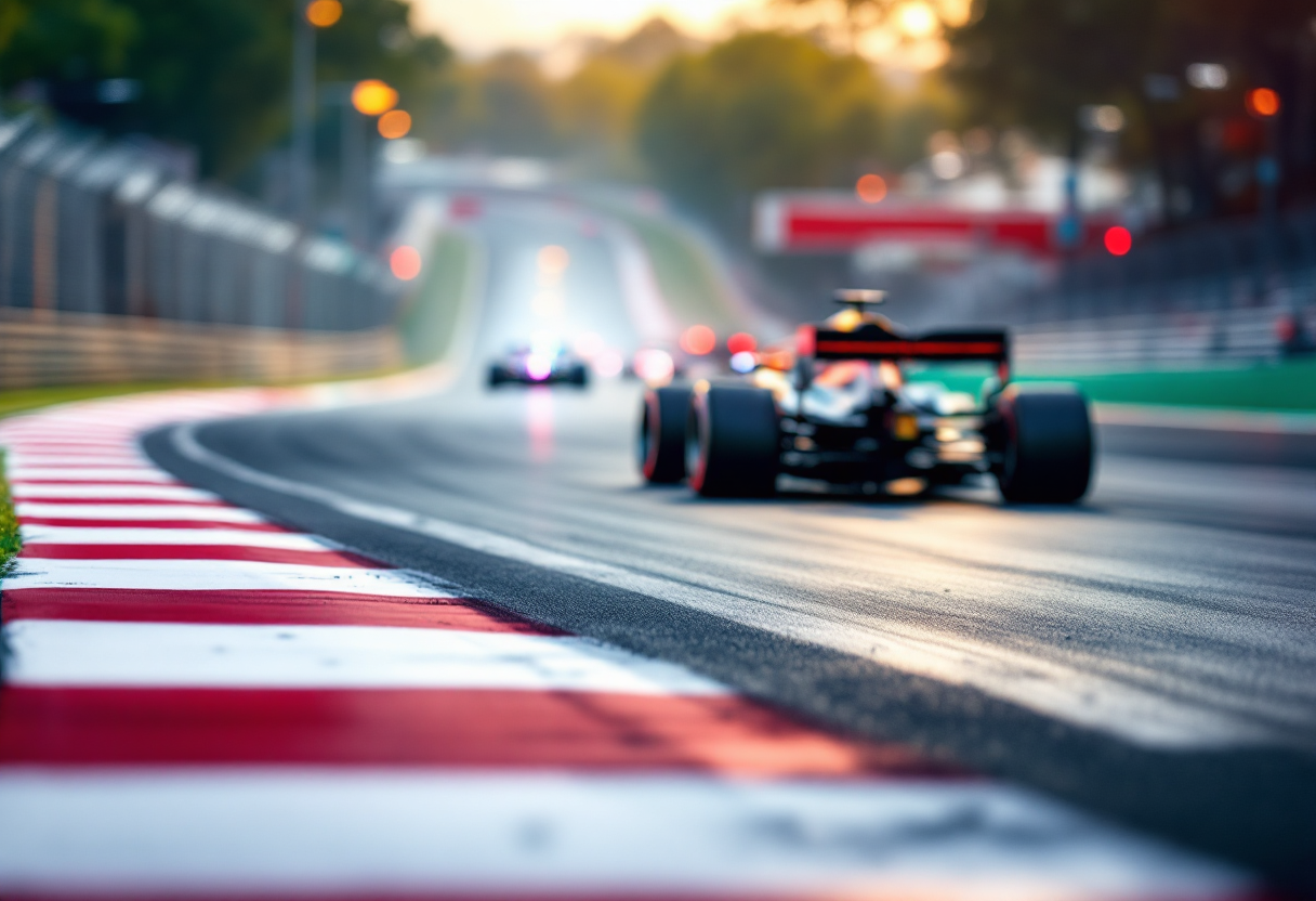 Immagine del GP della Thailandia 2025 con auto da corsa