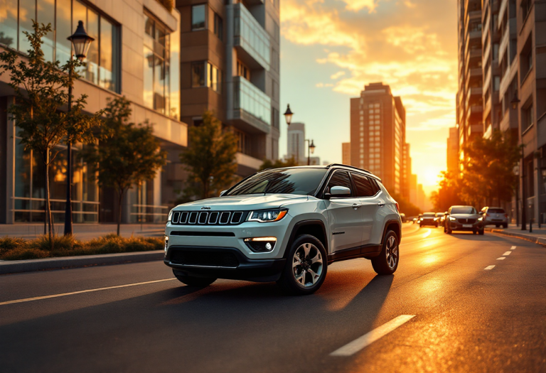 Nuova Jeep Compass 2025 con design moderno e caratteristiche innovative