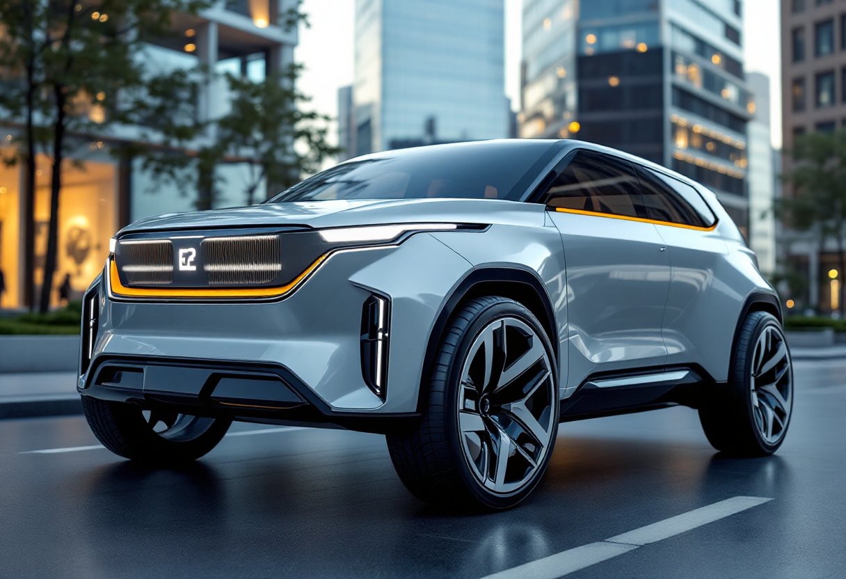 Kia Concept EV2, un SUV elettrico compatto futuristico