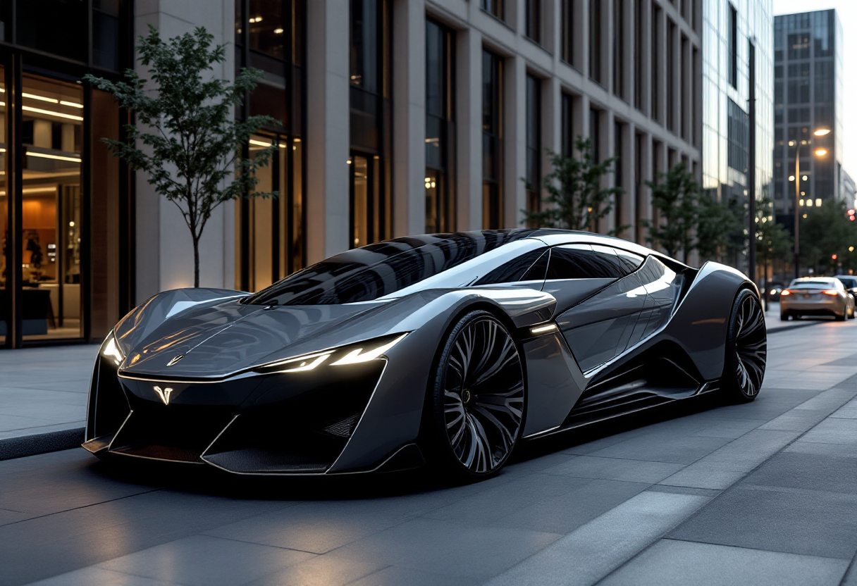 Versione personalizzata del Tesla Cybertruck da Mansory