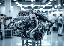 Motore Super Methanol Hybrid presentato da Geely