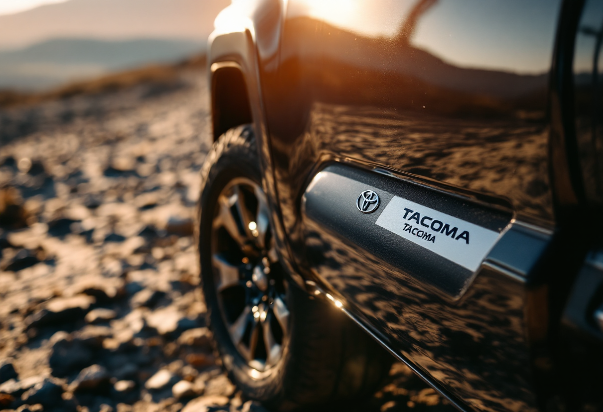 Toyota Tacoma 2023 in Italia, un pick-up robusto e versatile