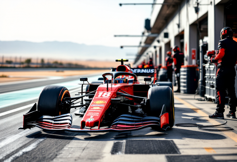 Team di Formula 1 al lavoro per la stagione 2025