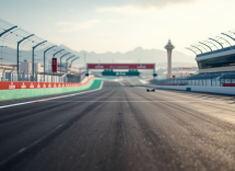 Piloti di Formula 1 in azione durante i test a Sakhir