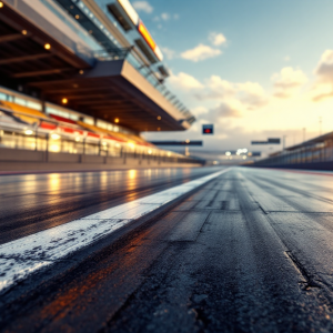 Alpine A110 GT4+ in azione su pista