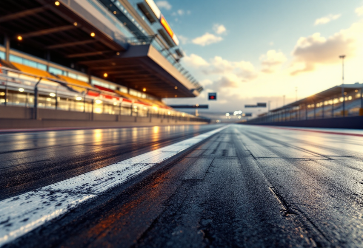 Alpine A110 GT4+ in azione su pista