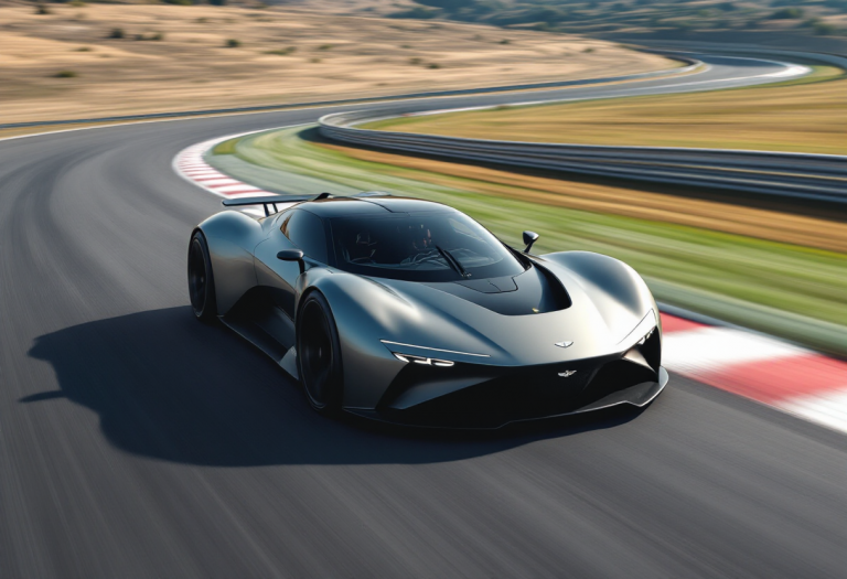 Aston Martin Valhalla in fase di test finale su pista