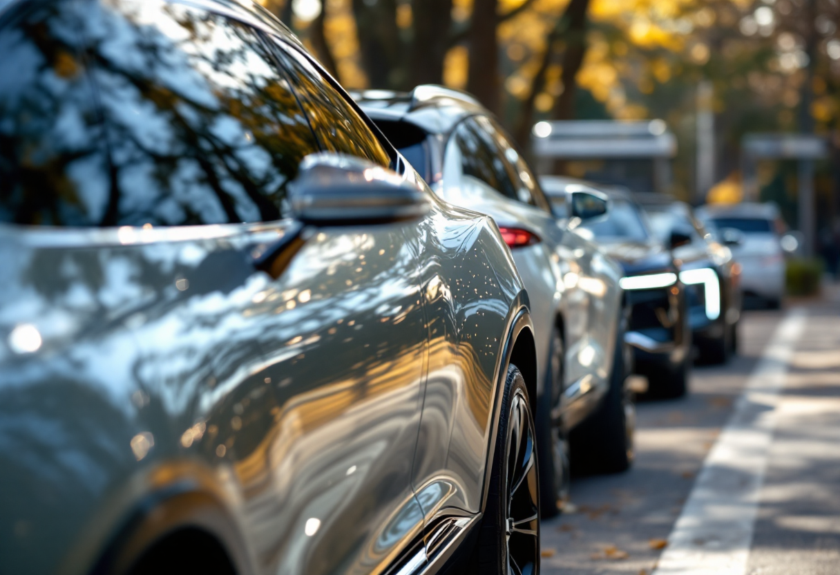 Nuove auto a GPL del 2025 in esposizione