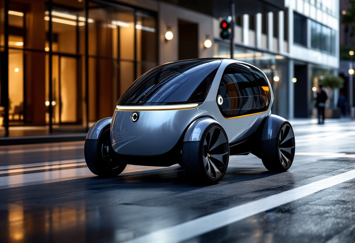 BAW1, la minicar elettrica che trasforma la città