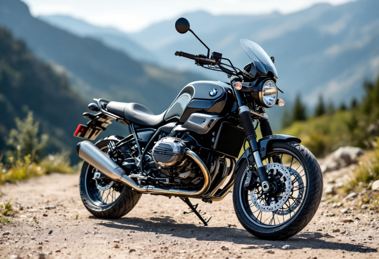 BMW R 12 G/S in un paesaggio naturale