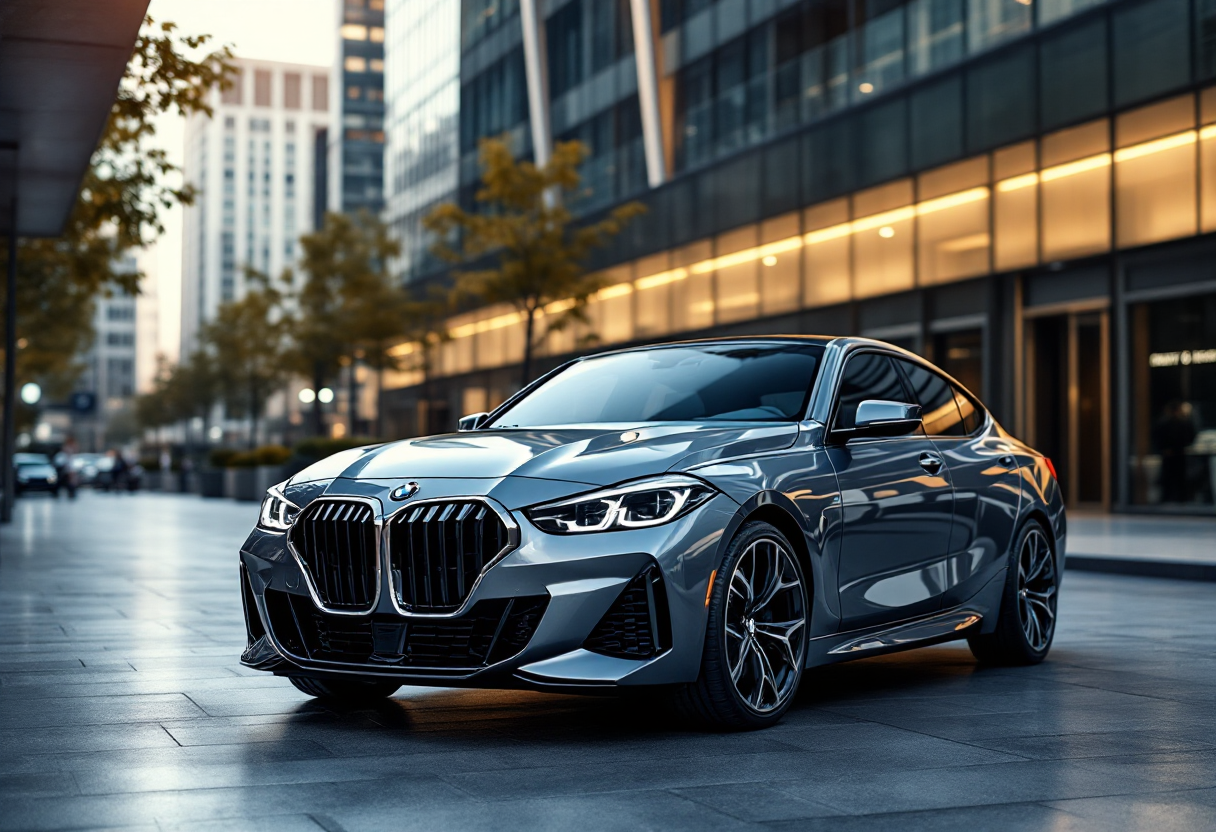 Nuova BMW Serie 2 Gran Coupé 2025 in movimento